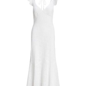 Polo Ralph Lauren white cotton eyelet dress